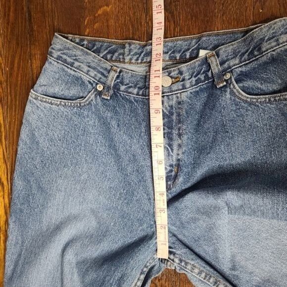 Vintage 90's Super High Rise Straight Leg Jeans - Picture 7 of 12